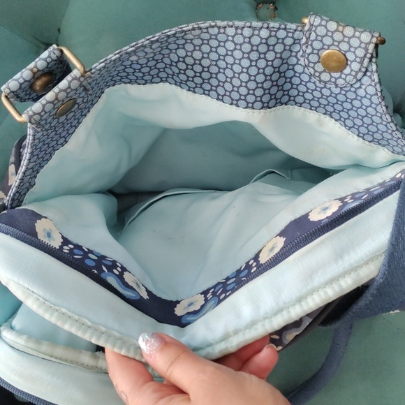 Petunia Pickle Bottom canvas diaper bag💙 - Picture 5 of 6